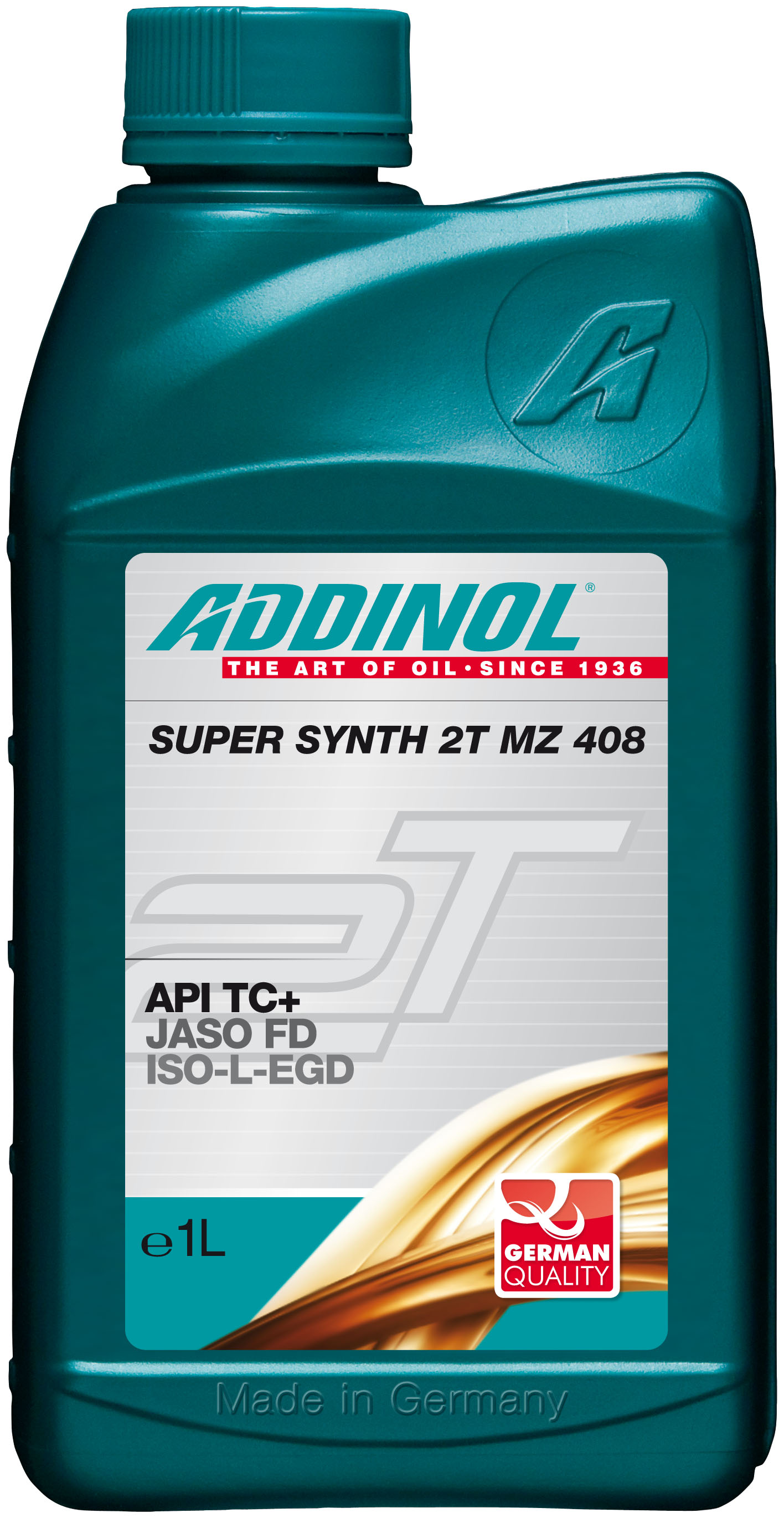 Купить запчасть ADDINOL - 4014766070968 Моторное масло Addinol Super Synth 2T MZ 408 0W-30 1л