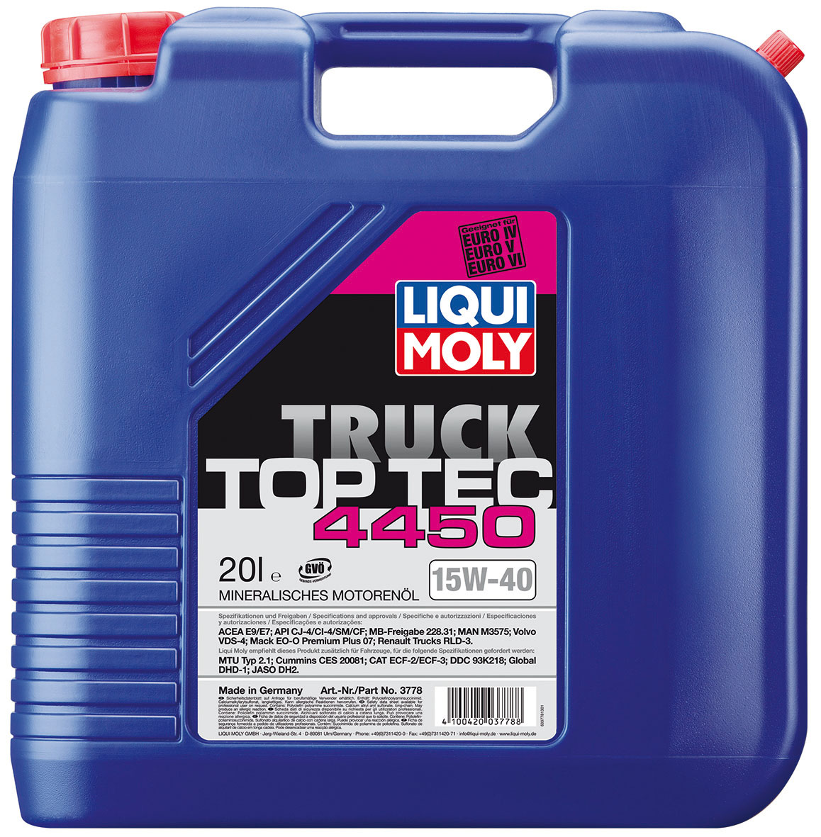 Купить запчасть LIQUI MOLY - 3778 